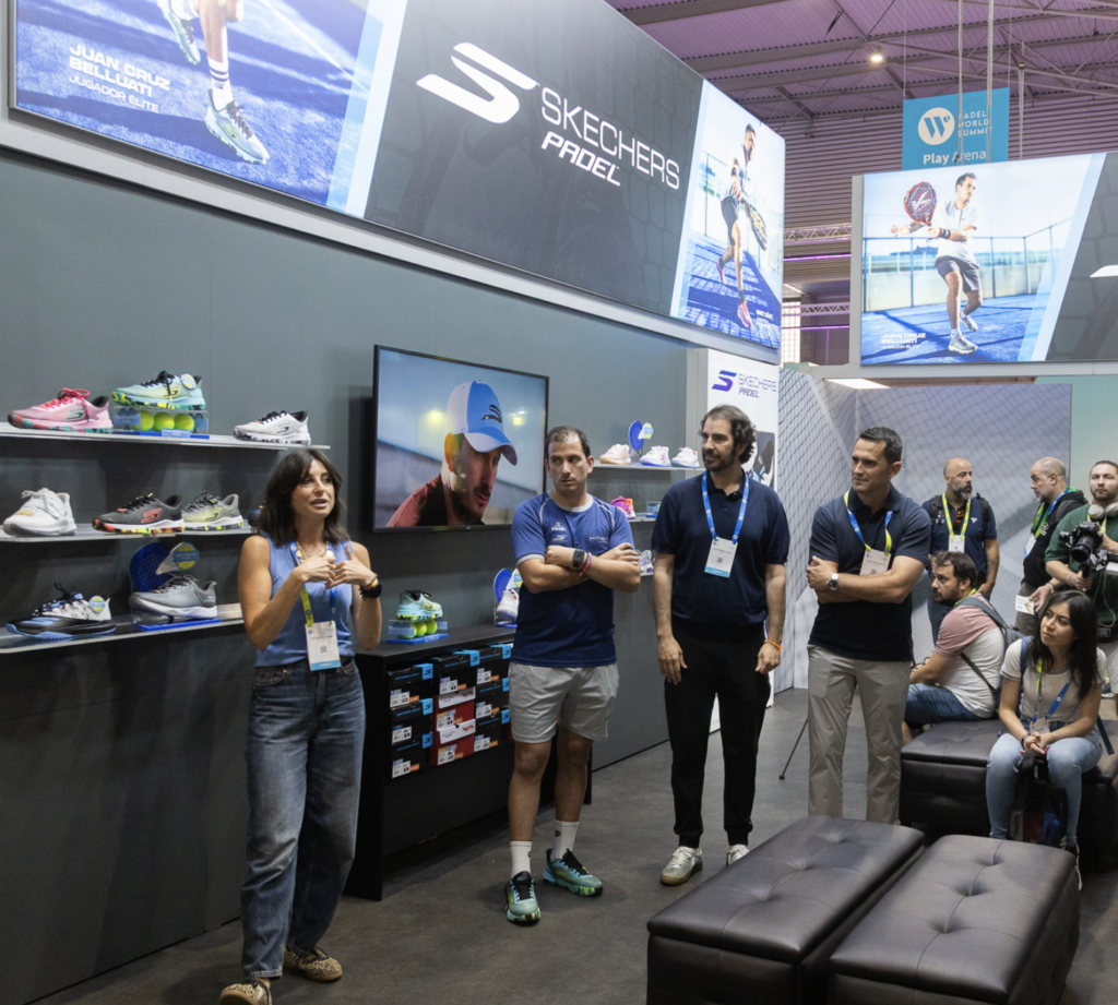 Skechers participa en el Padel World Summit con su nueva colección de calzado de pádel