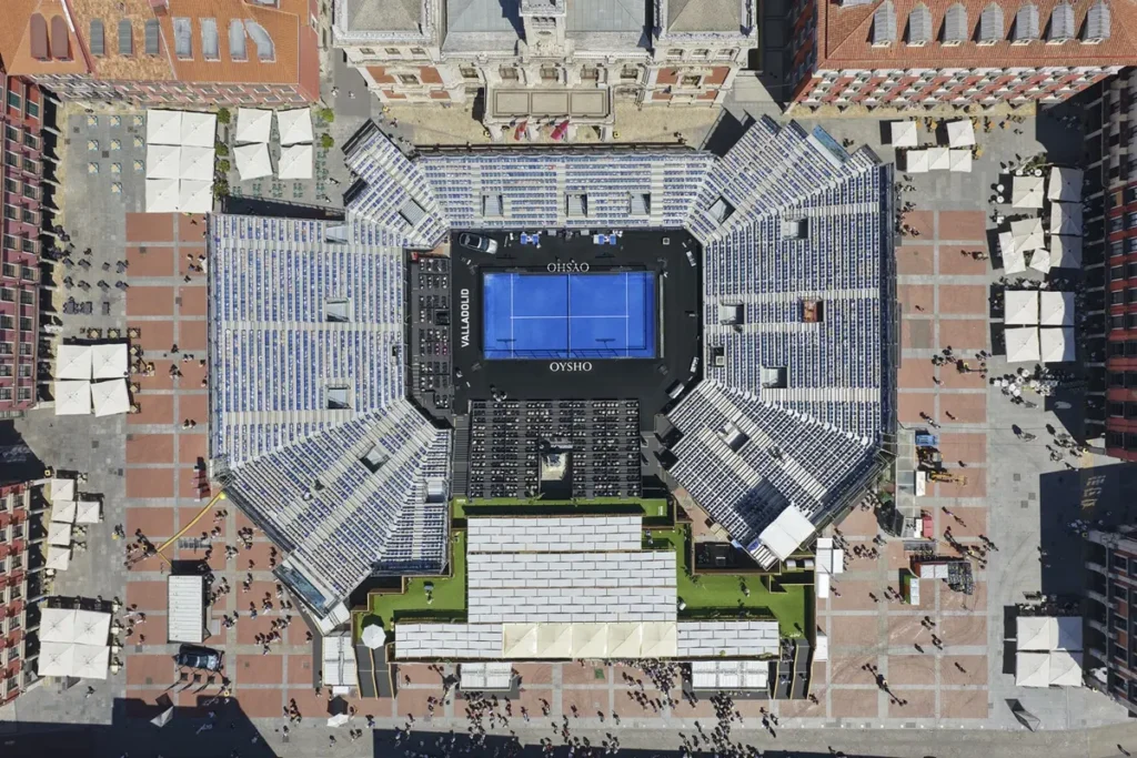 GreenSet volverá a poner la pista oficial del Oysho Valladolid Premier Padel P2