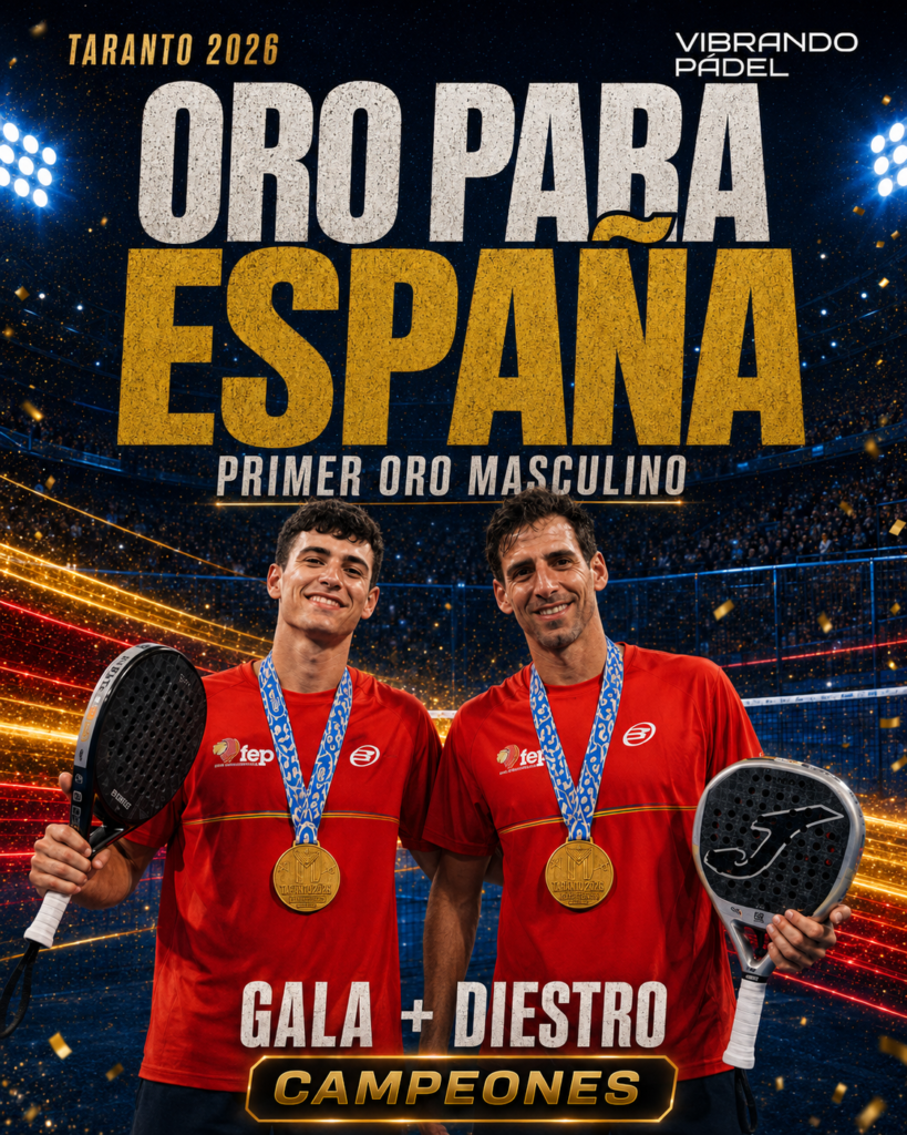 Gala y Diestro conquistan el primer oro masculino para España en Taranto