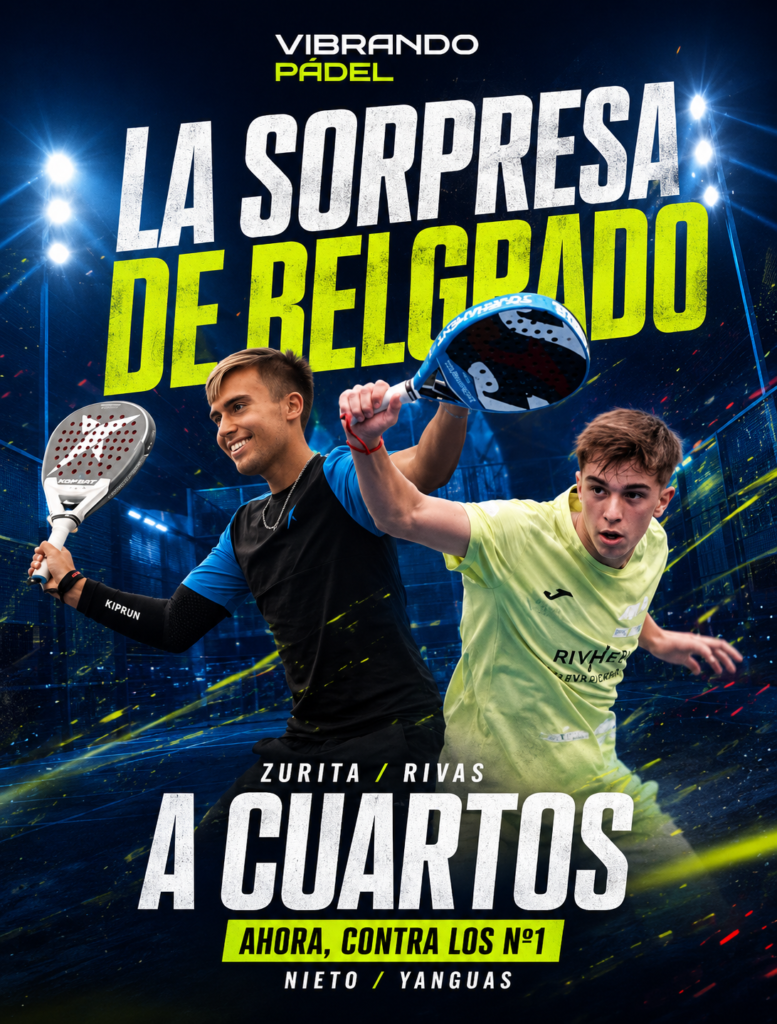 Nicolás Zurita y Samuel Rivas se han convertido en una de las grandes sorpresas del FIP Gold de Belgrado.