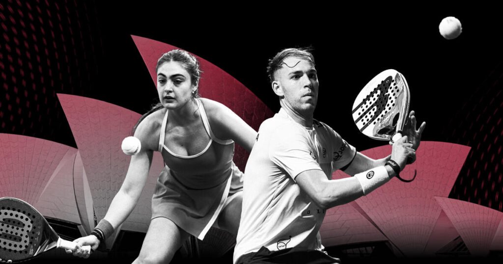 Una pista de pádel en la Ópera de Sídney: la imagen que explica hacia dónde quiere ir este deporte