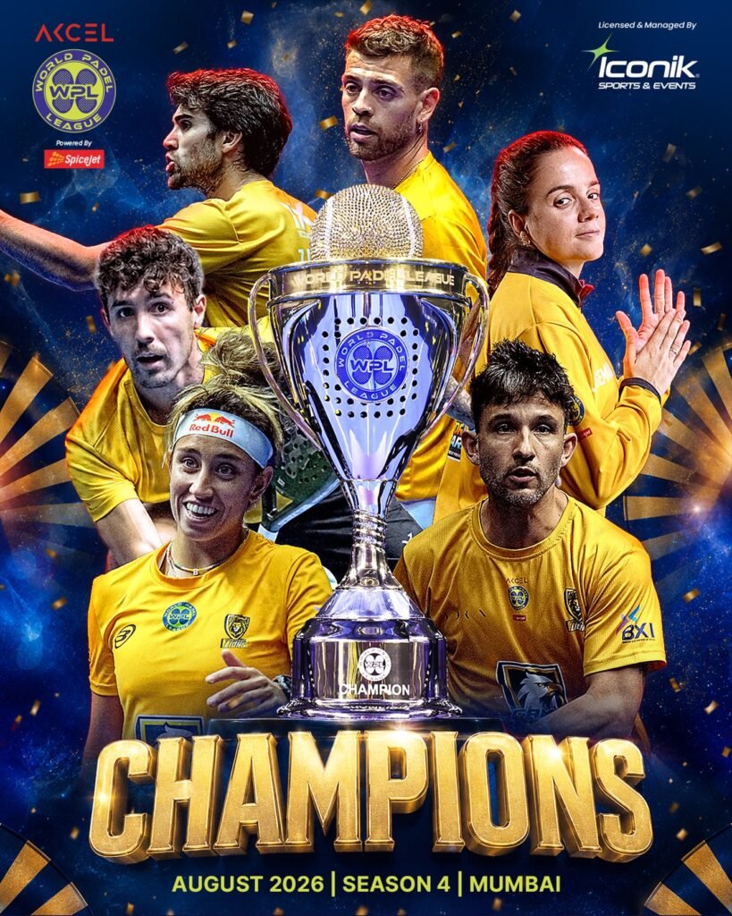 Los Game Changers Lions se coronan en la World Padel League: así ganaron en Mumbai