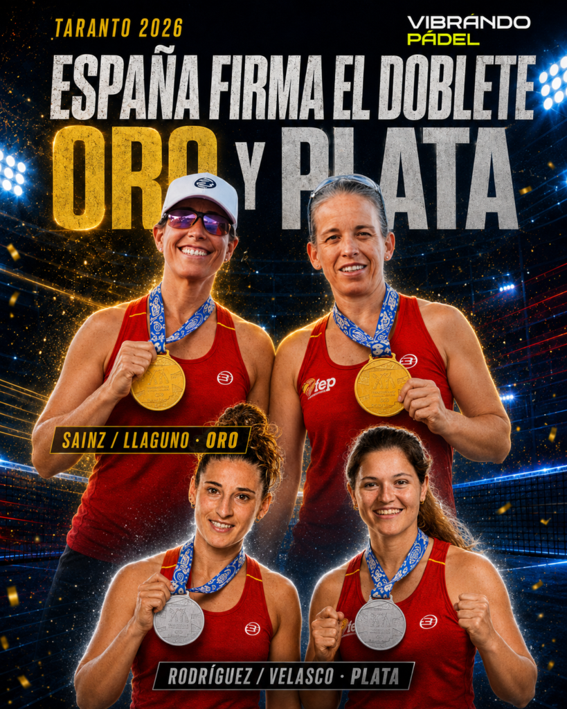 Sainz y Llaguno ganan el oro y completan el doblete femenino de España