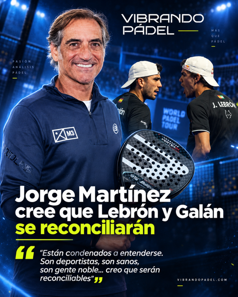 Jorge Martinez cree que Galan y Lebron seran reconciliables